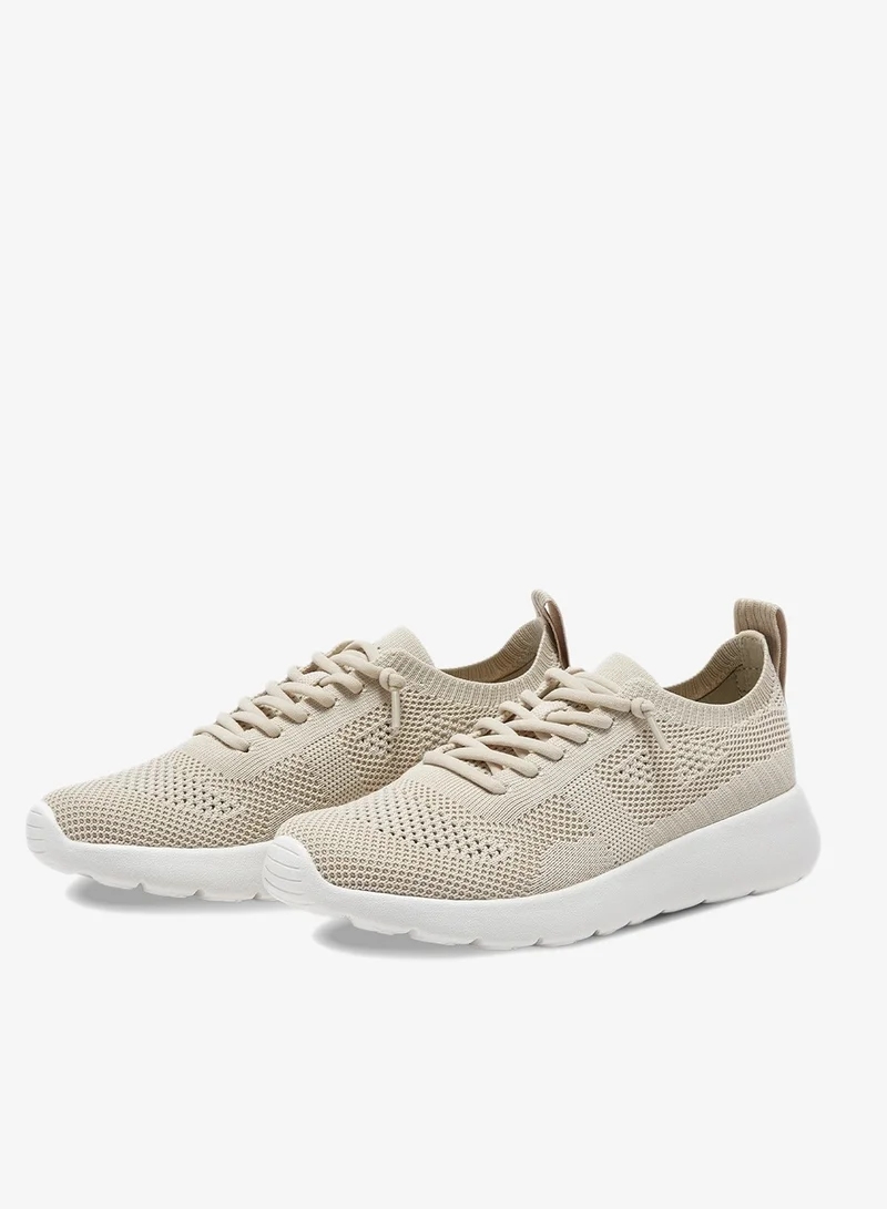 Duozoulu Beige Cloud Lightweight Walking Sneaker  | Best Price UAE