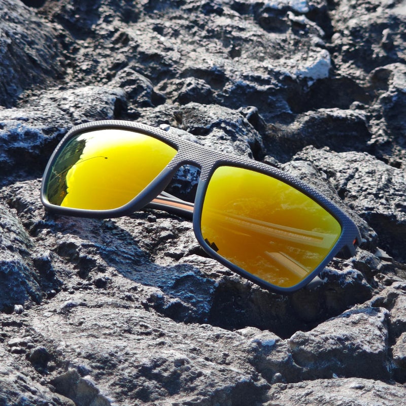 Zenottic Polarized Sunglasses For Men Lightweight Tr90 Frame Uv400 Protection Square Sun Glasses - Image 5