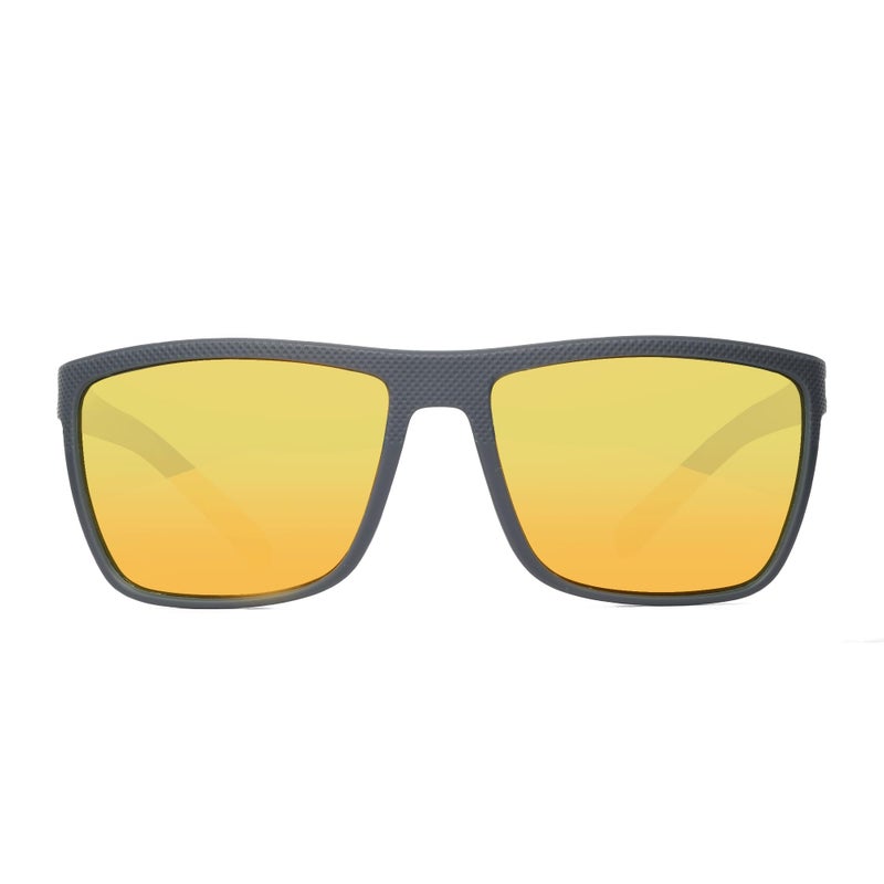 Zenottic Polarized Sunglasses For Men Lightweight Tr90 Frame Uv400 Protection Square Sun Glasses - Image 2
