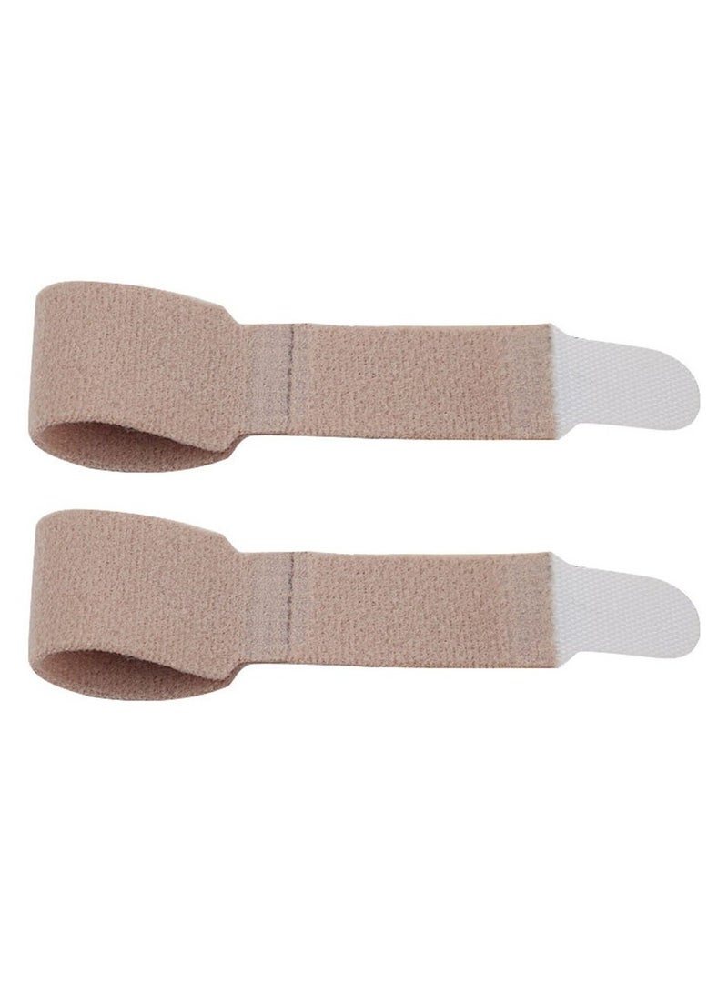 Toe Splints Straightener Broken Toe Wraps Cushioned Bandages Hammer Toe Separator Splints for Broken Injured Finger Hammer Toe 4Pcs - Image 2