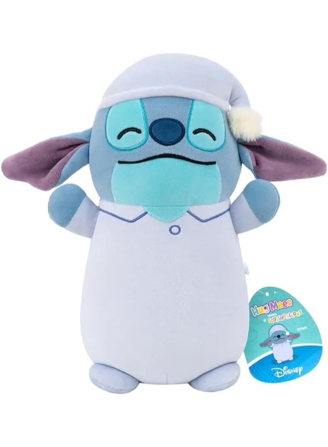 Jazwares - Squishmallows - HugMees Cartoon Animation: Disney - Lilo & Stitch - Pajama Stitch (6 Inch) (SQDI01411) - Image 1