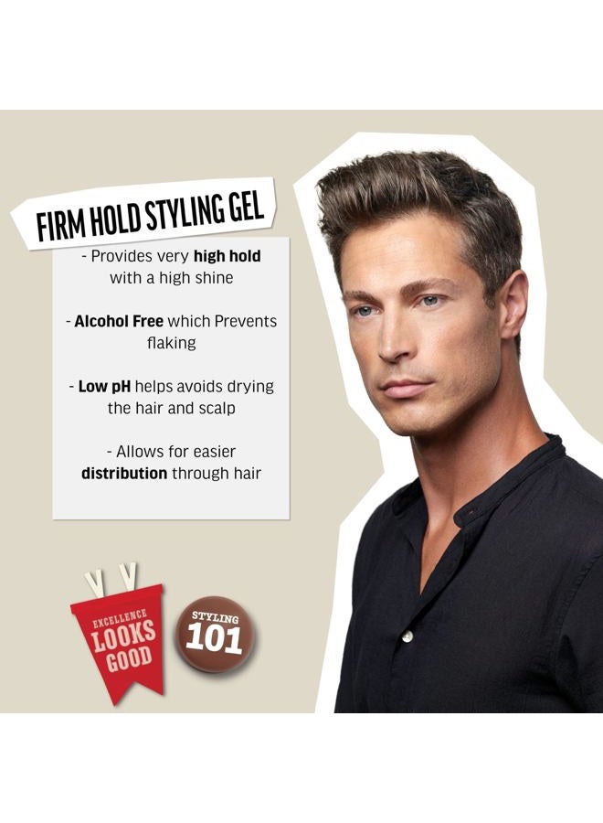 AMERICAN CREW جل تصفيف الشعر للرجال من أمريكان كرو، تثبيت قوي، غير متقشر، 3.3 أونصة سائلة - Image 2