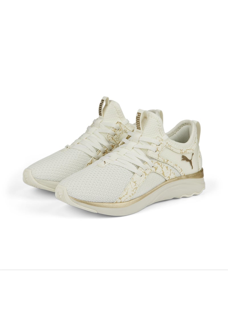 Softride Sophia Marble Womens White Running Shoes