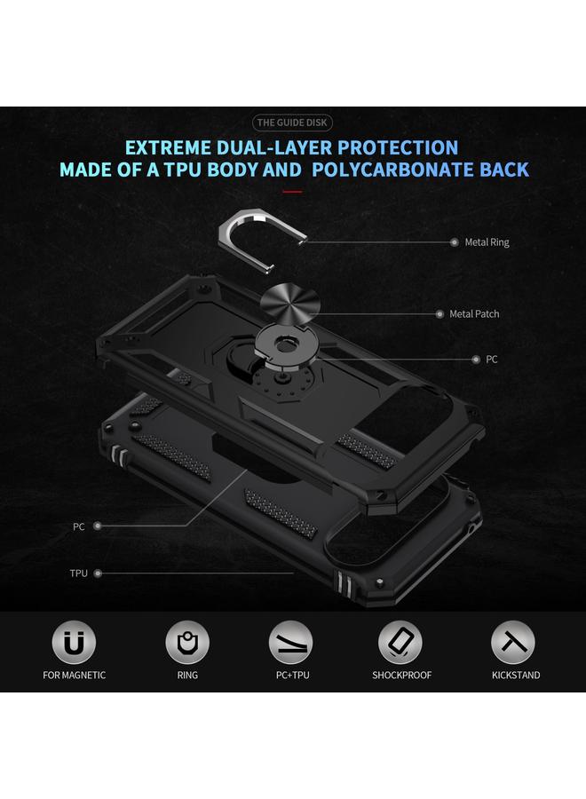 Zaboon Case For Google Pixel 10 Pro XL Shockproof TPU + PC Phone Case with Holder - Image 4