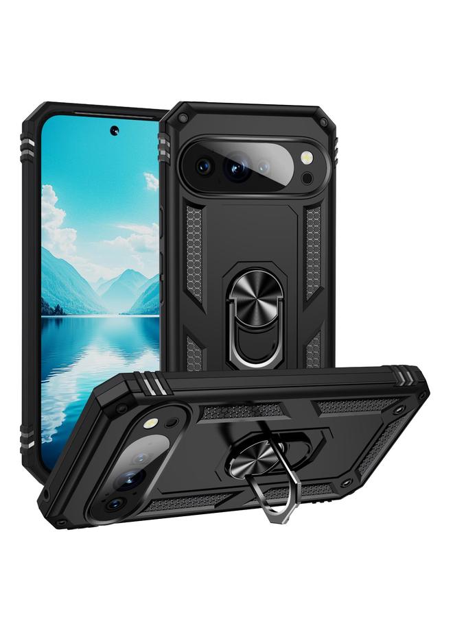 Zaboon Case For Google Pixel 10 Pro XL Shockproof TPU + PC Phone Case with Holder - Image 1