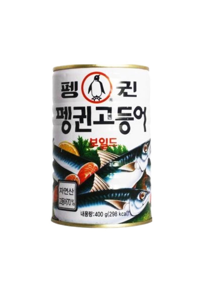 Canned Mackerel, 400g, South Korea