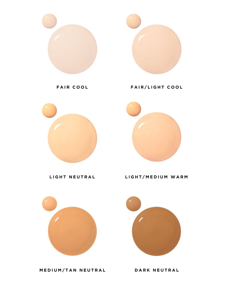 HALEYS Skin Tint Set (Fair/Light Cool): Re-invent Sheer Tinted Marula Oil, Skin Tint, Tinted BB Moisturizer, Face Oil, Hydrating Glowing Skin, Brilliant Kabuki Brush, Streak-free Blending, Buff, Blurs - Image 5