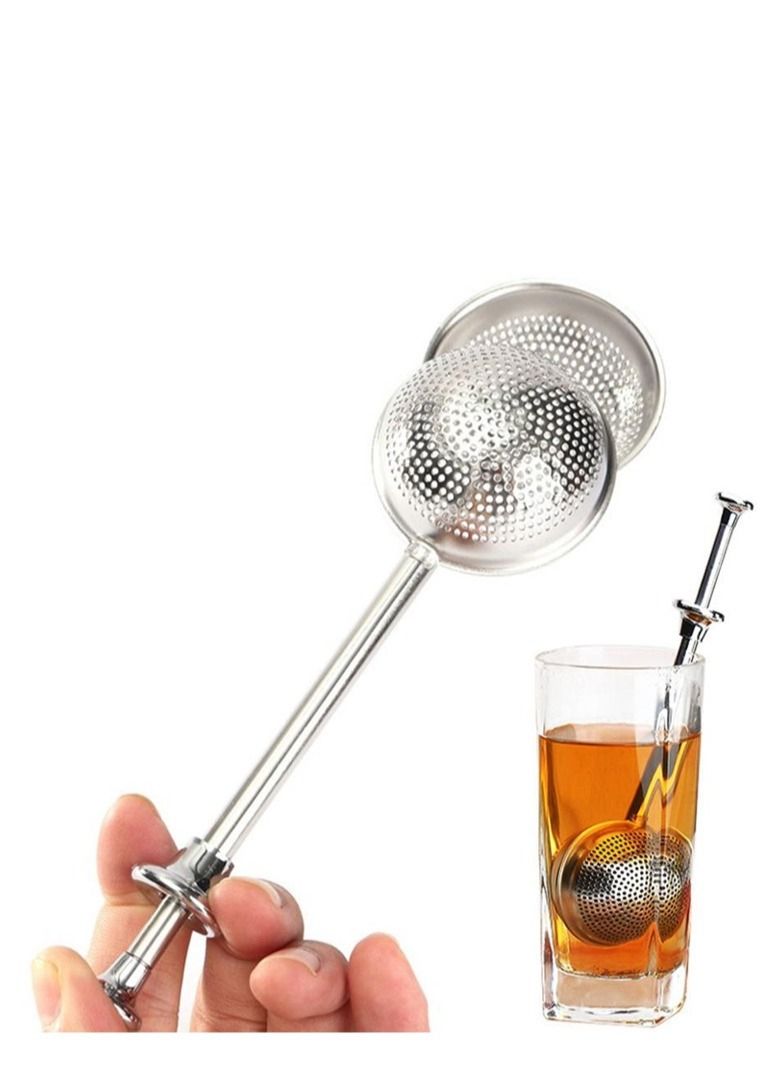 Tealand Durable Fine Mesh Strainer Infusing Ball Spoon Filter Stainless Steel Strainer To Brew Loose Leaf Tea Spices & Seasonings - Image 5
