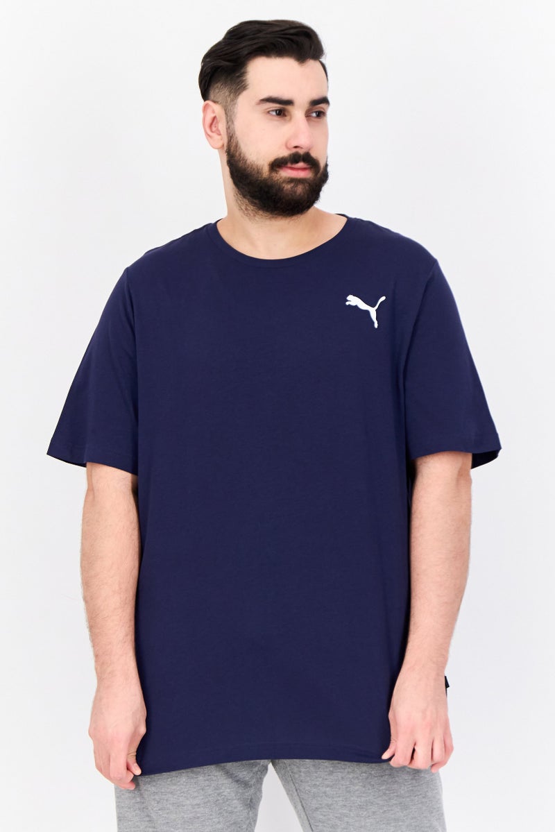PUMA Men Sportswear Fit Training T Shirt, Navy - Image 1