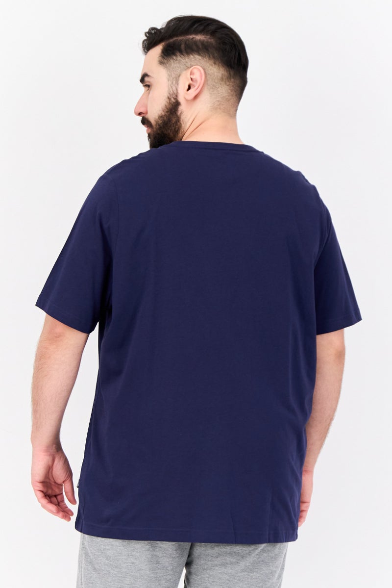 PUMA Men Sportswear Fit Training T Shirt, Navy - Image 3