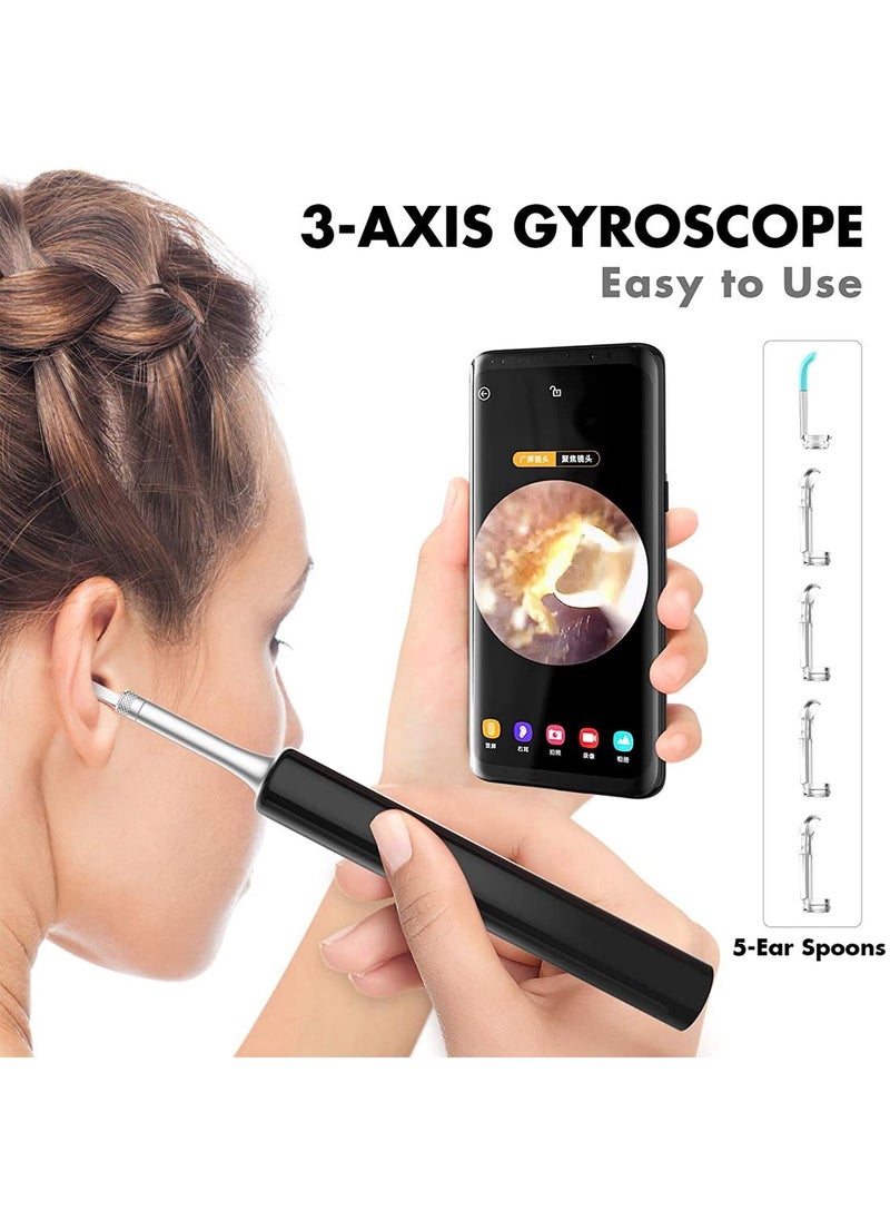 McDou Wireless Ear Wax Remover With 1080P HD Endoscope  - Image 2