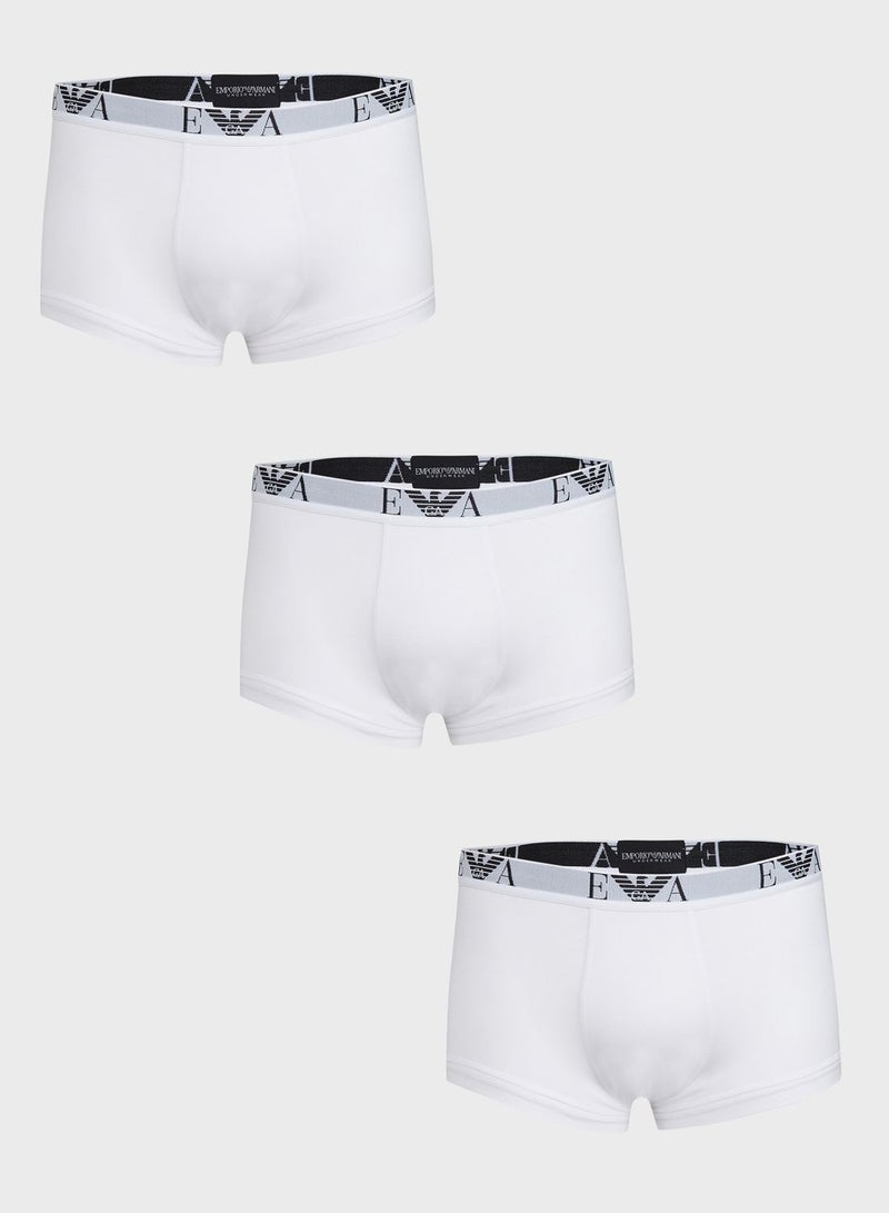 EMPORIO ARMANI 3 Pack Essential Boxers - Image 1