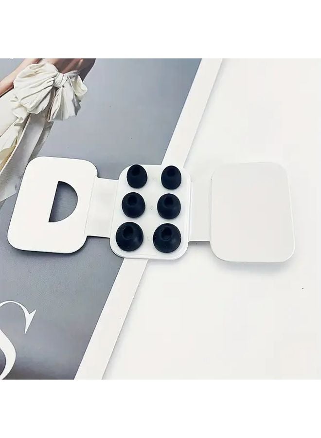 White Noise Reduction Ear Tips 3 Pairs for AirPods Pro and Pro 2nd Gen S M L - Image 4