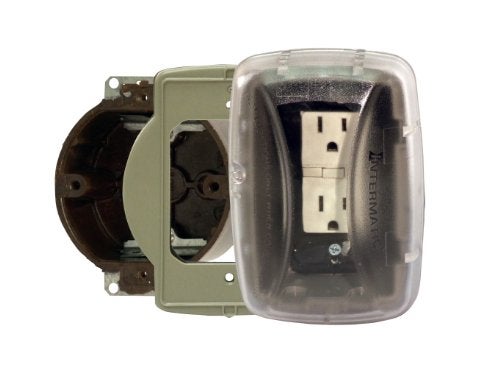 Intermatic WP3103C Outdoor 1 Gang Round Box, Clear - Image 5