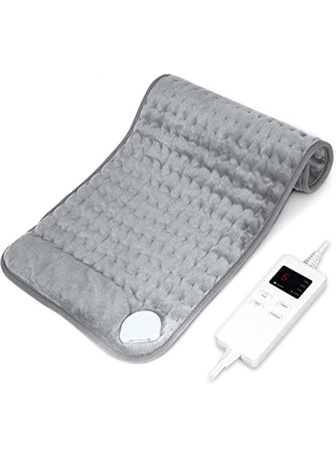 Generic Electric Heating Pad 30x60cm XL Electric Blanket 6-stage Heating 4 Timers And Automatic Shutdown Used To Relief Back Neck And Shoulder Pain  - Image 1