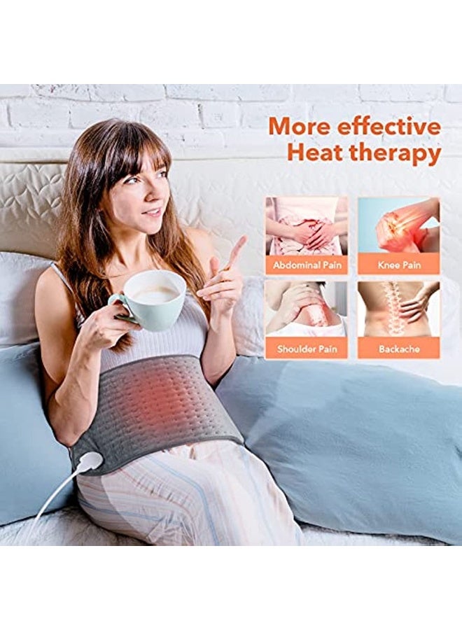 Generic Electric Heating Pad 30x60cm XL Electric Blanket 6-stage Heating 4 Timers And Automatic Shutdown Used To Relief Back Neck And Shoulder Pain  - Image 3