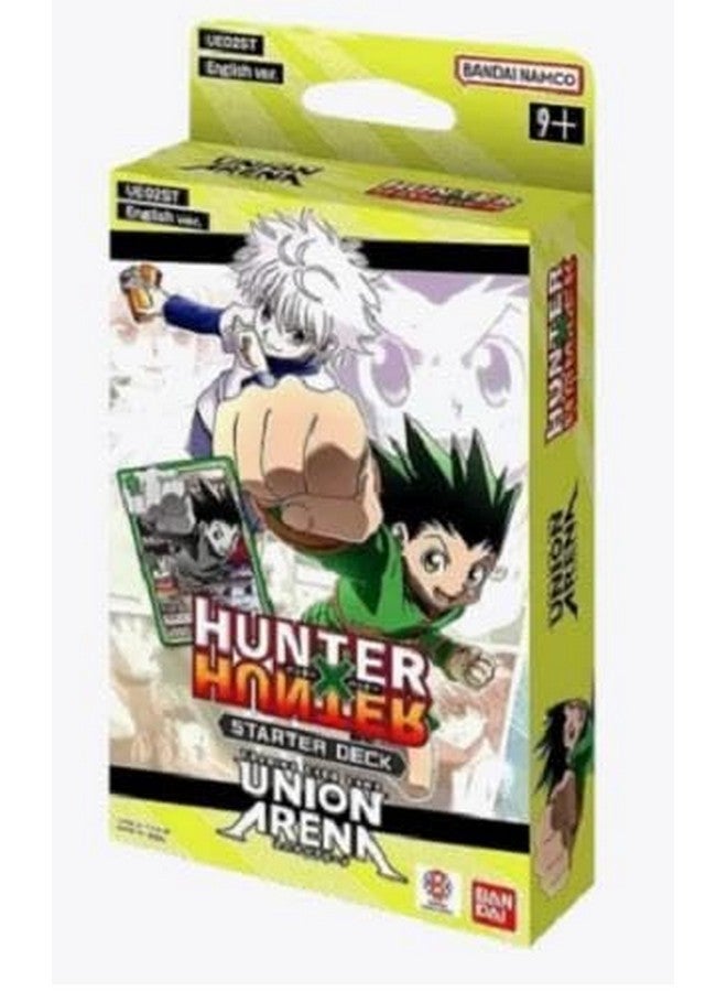 Bandai BANDAI Union Arena English TCG: Hunter X Hunter - Starter Deck - 50 Cards
