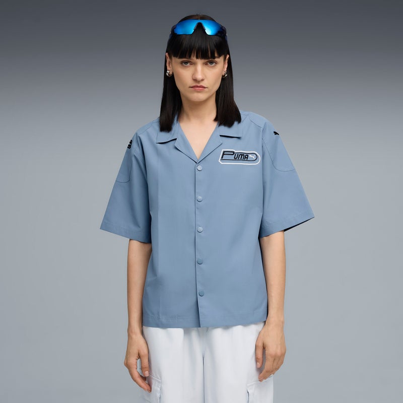 بوما تيشرت رياضي Graphic بقصة مربعة مناسب للجنسين من تشكيلة FUTURE.PUMA.ARCHIVE - Image 1