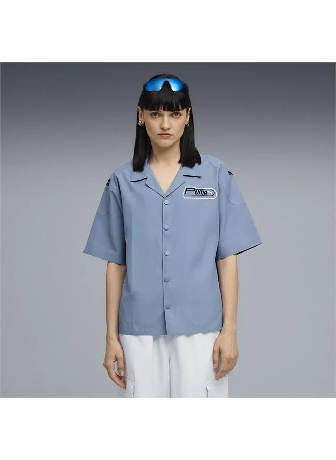 بوما تيشرت رياضي Graphic بقصة مربعة مناسب للجنسين من تشكيلة FUTURE.PUMA.ARCHIVE