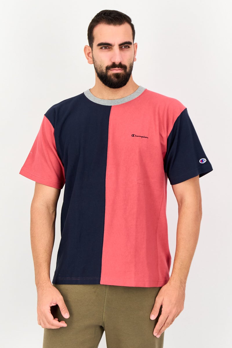 Champion تي شيرتات رياضية للرجال بأكمام قصيرة مناسبة في الهواء الطلق، متعددة الألوان - Image 1