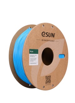 eSUN eSUN PLA+ Filament 1.75mm, 3D Printer Filament PLA Plus, Dimensional Accuracy +/- 0.03mm, 1KG Spool (2.2 LBS) 3D Printing Filament for 3D Printers, Space Blue 
