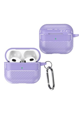 Case Cover For AirPods 3 Carbon Fiber Texture Anti-fall Earphone Protective Case Purple - pzsku/ZC556F0C61B6360413604Z/45/_/1714875644/e9977546-a23d-482d-b763-073b0e7c30f3