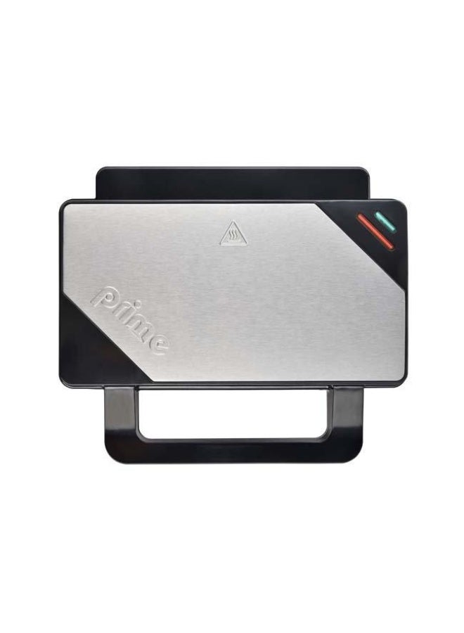 Prime صانعة السندويشات 1000 واط غير لاصقة سوداء - Image 3