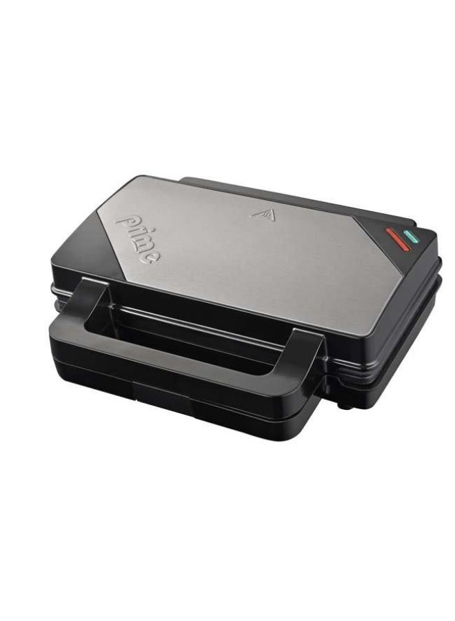Prime صانعة السندويشات 1000 واط غير لاصقة سوداء - Image 2