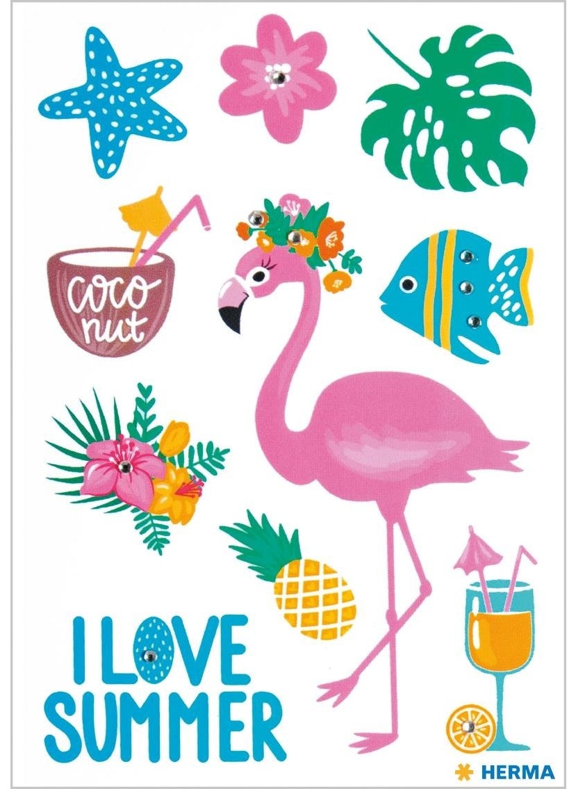 Herma Magic Jewels I Love Summer Tags  - Image 2