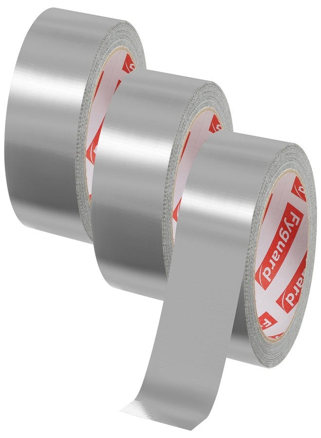 Fyguard 3 Pack Silver Duct Tape 1.89 Inch x 60 Yard Total Heavy Duty 8.27Mil Waterproof All Weather, Hand Tearable Duct Tape for Indoor Outdoor Emergency Repairs Duct Sealing Wire Bundling Fixation DIY - Image 1