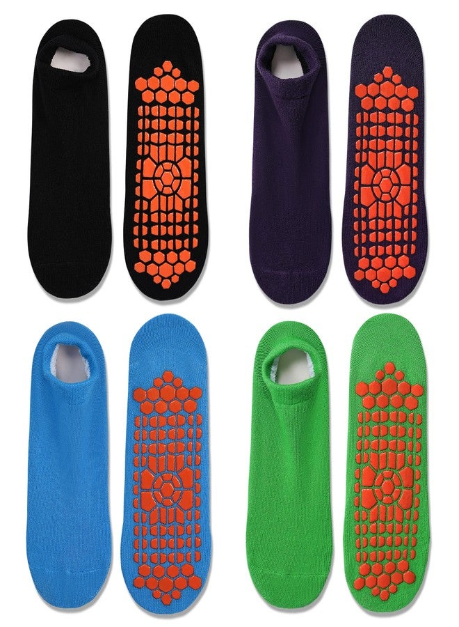 Tphon Non Slip Kids Trampoline Socks with Grippers for Toddler Children - Anti Skid Grip Socks for Boys & Girls - Image 1