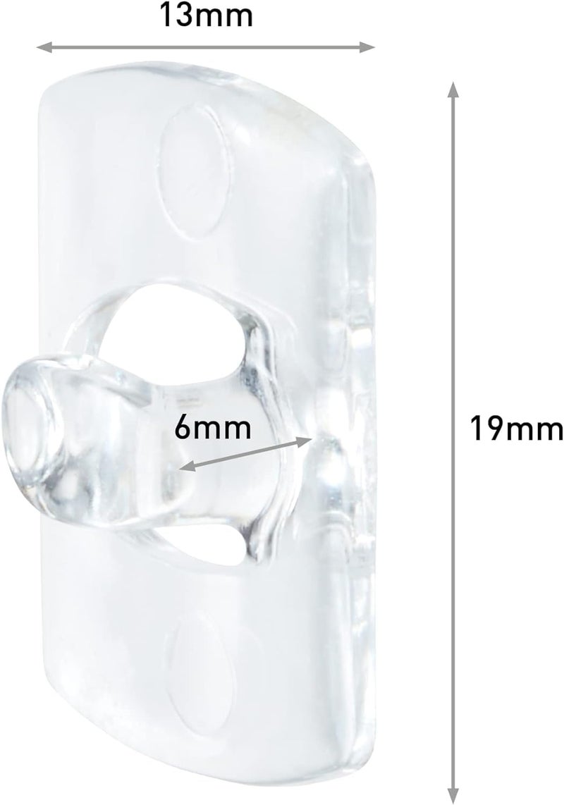 Command Plastic 17026CLR-VP Decorating Clips, 40, Clear, Count - Image 2