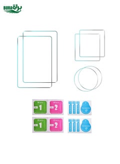 BURAQ For DJI Osmo Action 3 2pcs STARTRC 3-in-1 Lens Front and Back Screen Tempered Glass Film  - Image 2