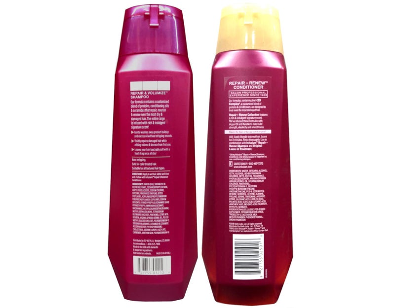 Infusium Professional Treatments Haircare - Repair & Renew With Argan Oil & Keratin - Shampoo & Conditioner Set - Net Wt. 13.5 FL OZ (400 mL) Per Bottle - One Set - Image 2