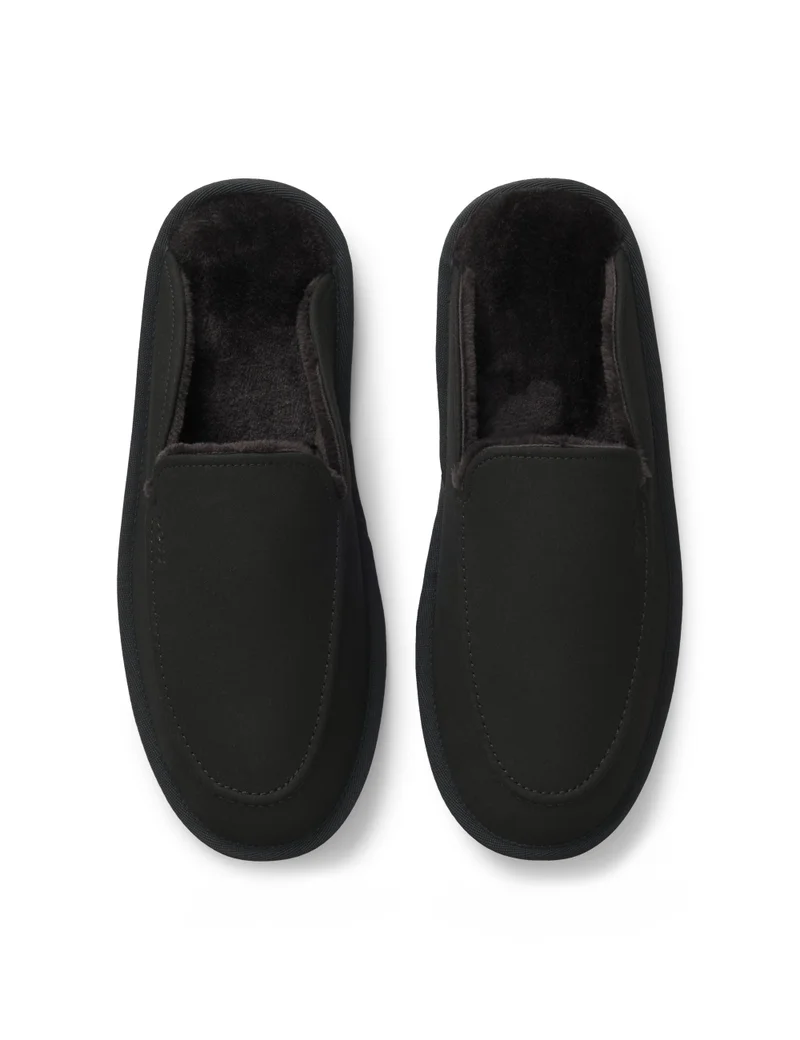 بوس شباشب مايكروفايبر بنعل مطاطي