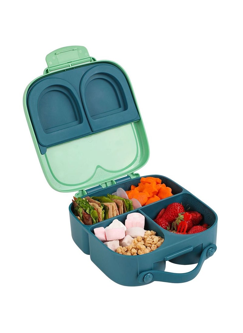 Eazy Kids - Bento Lunch Box With Insulated Lunch Bag Combo - Green - Image 1
