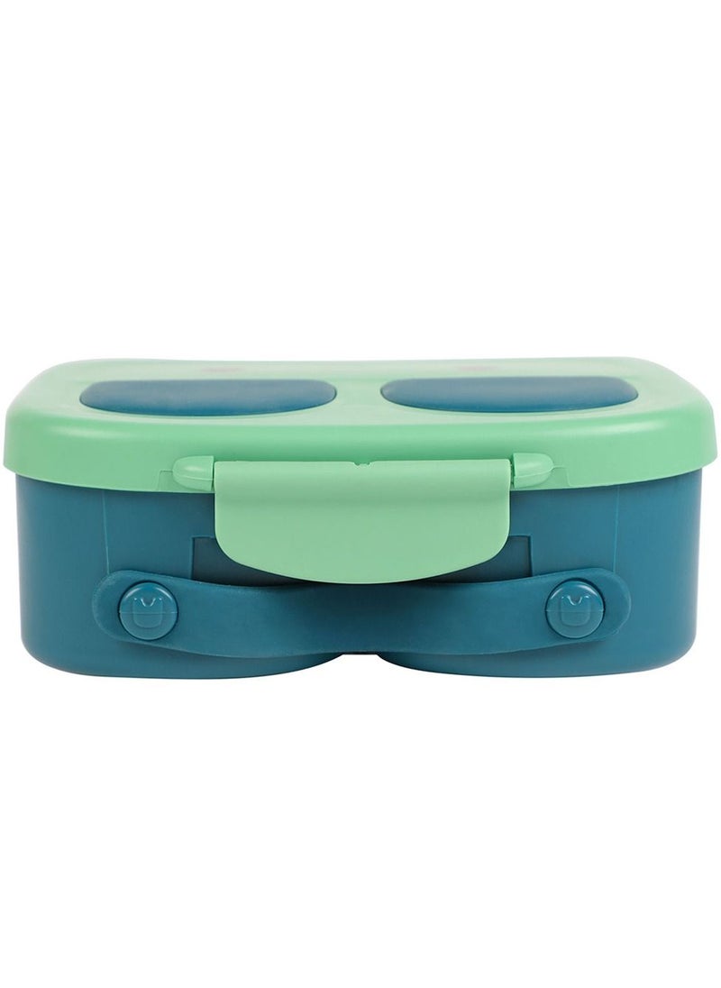 Eazy Kids - Bento Lunch Box With Insulated Lunch Bag Combo - Green - Image 1