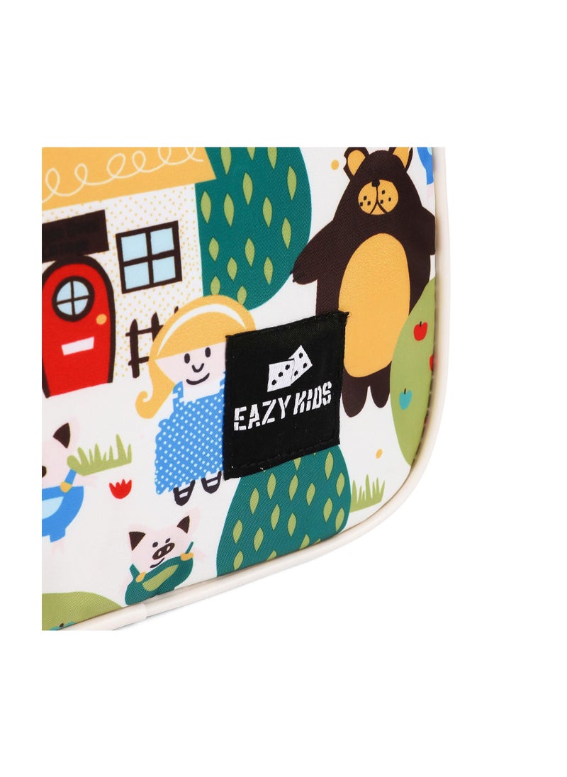Eazy Kids - Bento Lunch Box With Insulated Lunch Bag Combo - Green - Image 1