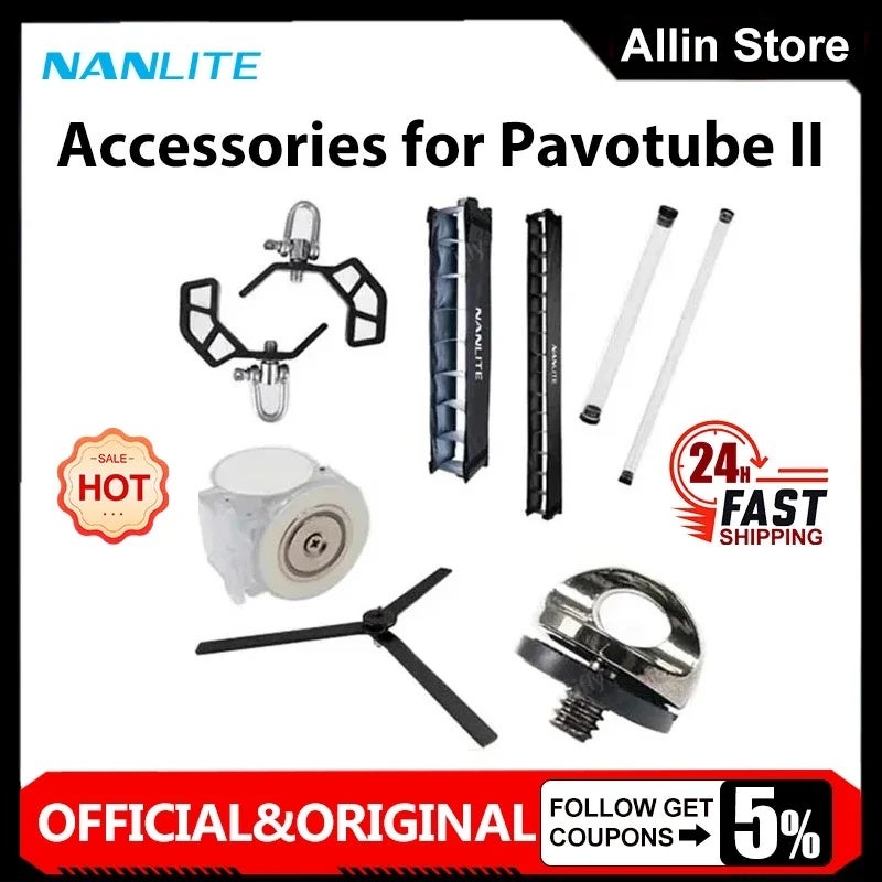نانليت ملحقات حامل ثلاثي Nanlite, 30X waterproof - Image 1
