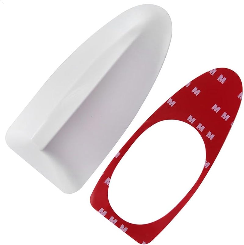 White Shark Fin Roof Antenna Cover For Hyundai Elantra 2016 Sedan 4 Door 1 8L - Image 1