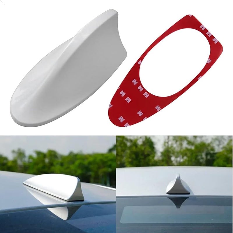 White Shark Fin Roof Antenna Cover For Hyundai Elantra 2016 Sedan 4 Door 1 8L - Image 3