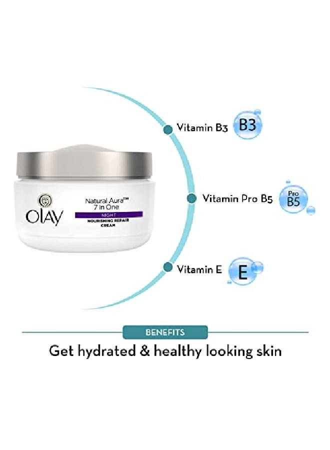 Olay Night Cream Natural White Fairness Night Moisturiser, 50G - Image 4