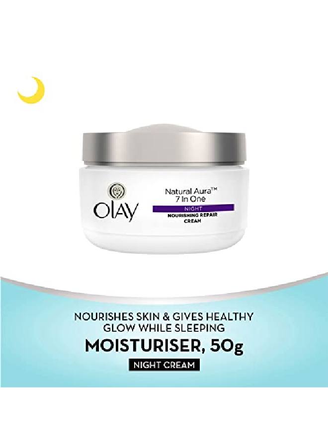 Olay Night Cream Natural White Fairness Night Moisturiser, 50G - Image 3