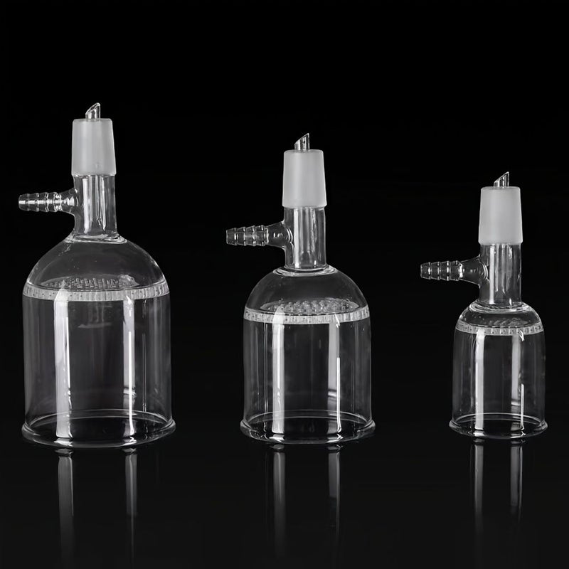 Cxenog Porous Glass Plate Buchner Funnel 5.07oz Laboratory Filtration Apparatus - Image 1