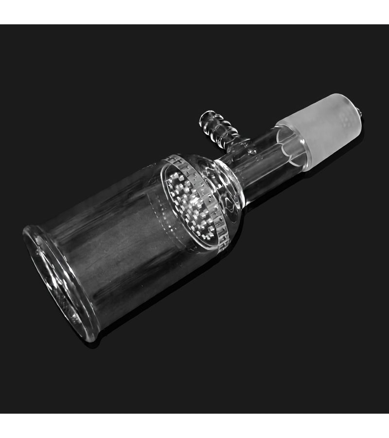 Cxenog Porous Glass Plate Buchner Funnel 5.07oz Laboratory Filtration Apparatus - Image 4