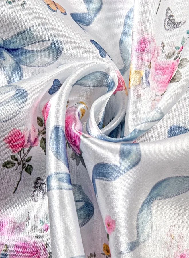 Take Two  Floral Print Bow Detail Shirt and Shorts Set for Women | Best Price UAE