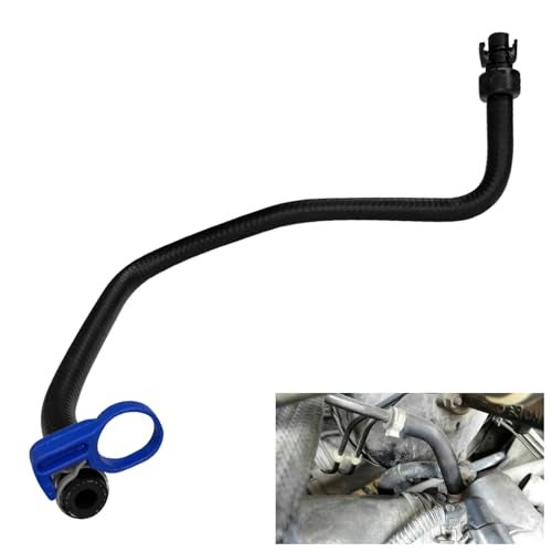 HHZL Coolant Reservoir Hose Car Engine Radiator Coolant Hoses Recovery Tank Upper and Lower Kit for Chevy Buick Cruze 1.4L Turbo GM# 13251447 13408385 Universal Rubber Cooling Hose Water By-pass Pipe - Image 1