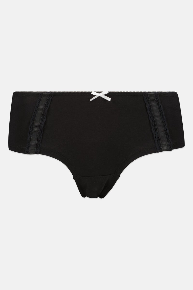 bebe Women 3 Pieces Solid Panties, Multicolor - Image 3