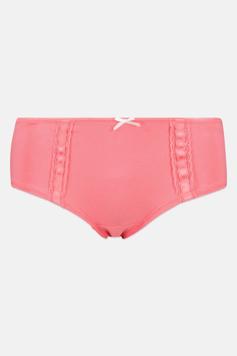 bebe Women 3 Pieces Solid Panties, Multicolor - Image 2