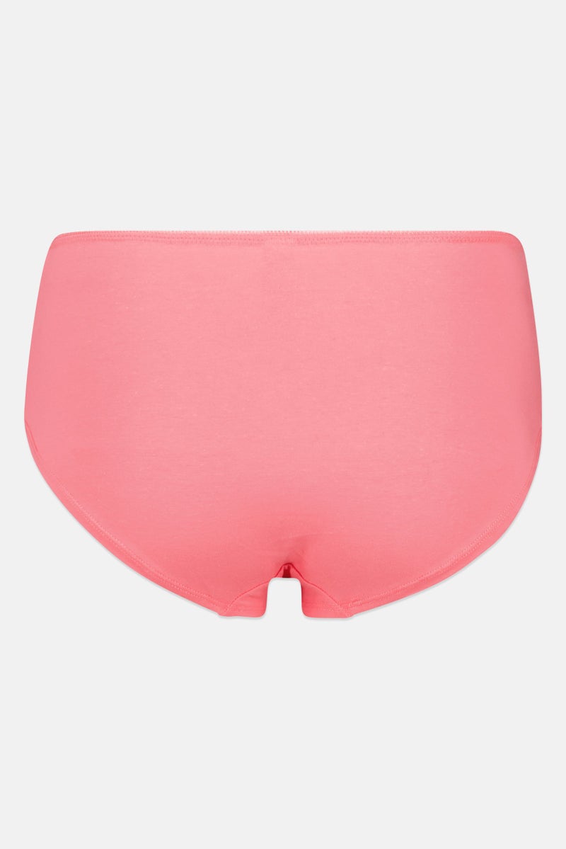 bebe Women 3 Pieces Solid Panties, Multicolor - Image 5